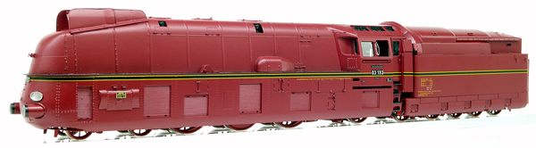 Micro Metakit 11310H - BR 03 193 Streamlined Express Locomotive Red Livery